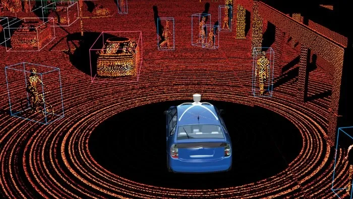 Autonomous driving & mapping: annotated example
