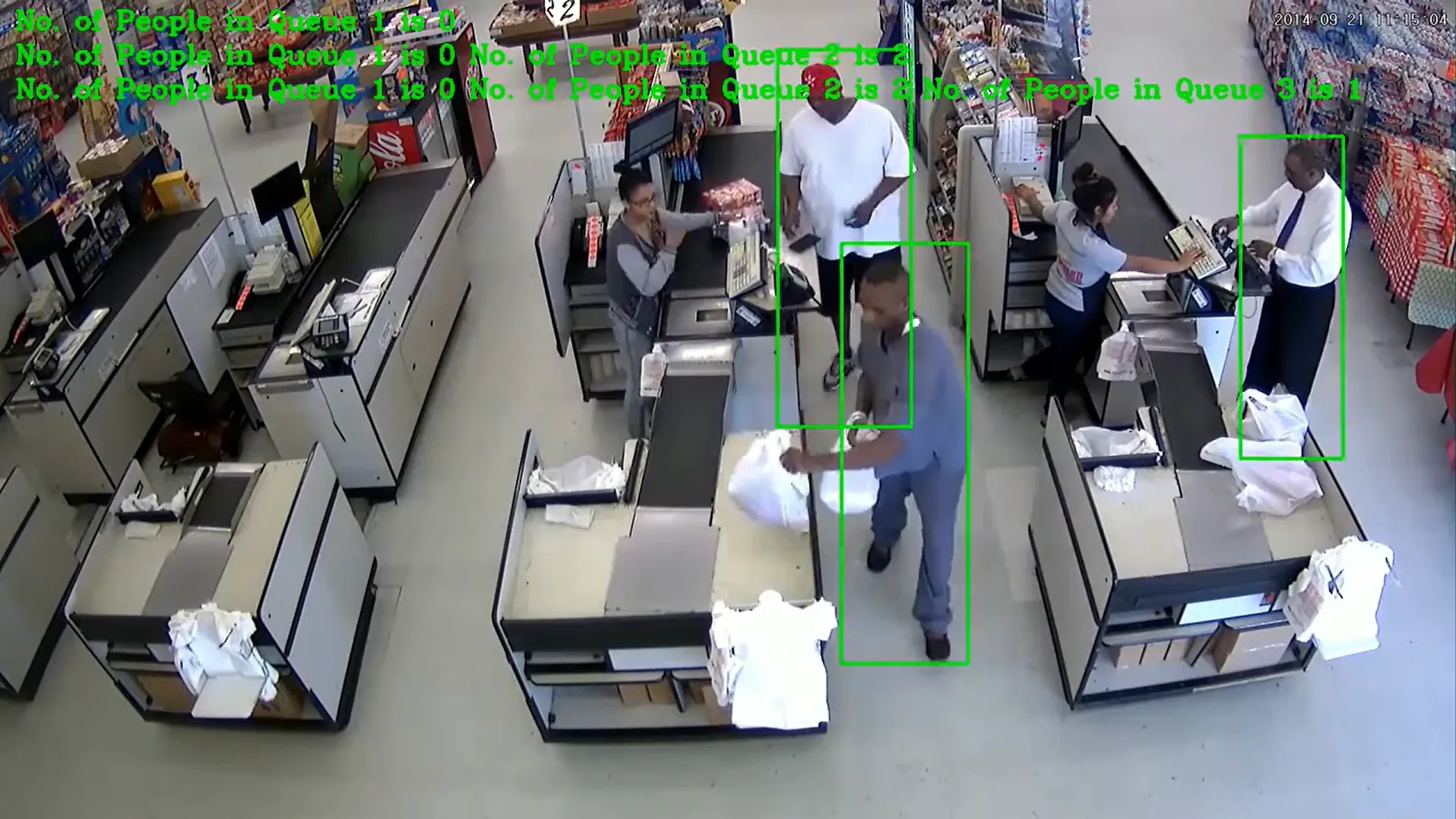 Food service & QSR: annotated example